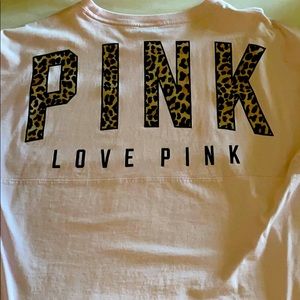 Victoria Secret Pink Cheetah long sleeve campus